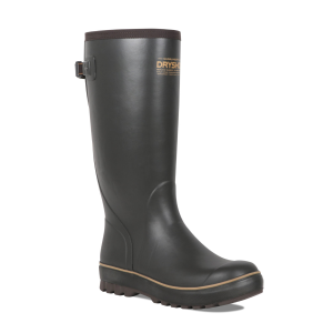 DRYSHOD Men's Mudslinger FLX Gusset Midnight Brown/Honey Boots (MSXG-MH-MBR)