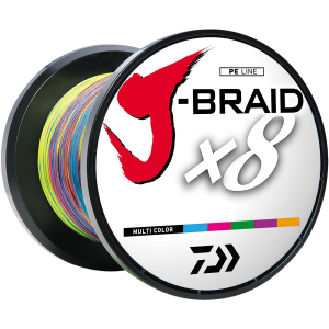 Daiwa DAIWA J-Braidx8 500yd Multi-Color Filler Spool (JB8U65-500MU) - $59.99 at gritroutdoors.com