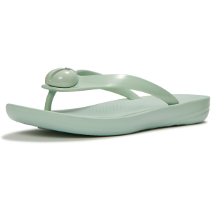 FITFLOP Women's IQushion Glossy-Button Flip-Flops (A6O)