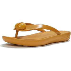 FITFLOP Women's IQushion Glossy-Button Flip-Flops (A6O)