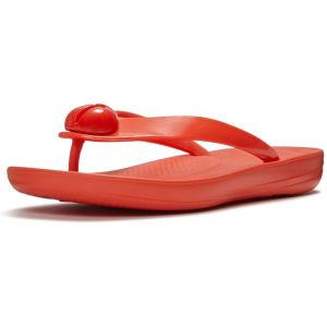 FITFLOP Women's IQushion Glossy-Button Flip-Flops (A6O)