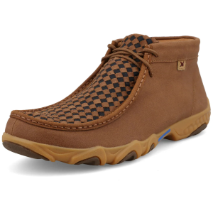 TWISTED X Men's Chukka Gingerbread/Black Driving Moc (MDMX005)