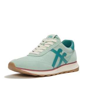 Fitflop FITFLOP Women's Retro-Q Fabric/Suede Sneakers (A5P) - $36.99 at gritroutdoors.com