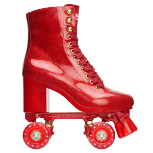 Impala IMPALA Marawa High Heel Marawa Red Glitter Roller Skate (IMPROLLHH-MARAWA_RED_GLITTER) - $184.99 at gritroutdoors.com