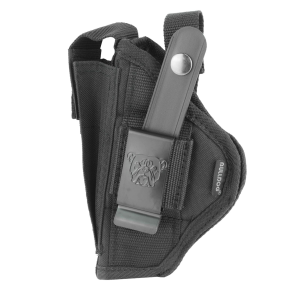 BULLDOG CASES Extreme Belt And Clip Black Ambi Holster Fits Compact Autos 3 - 4" with Oversized Mag (FSN-33)