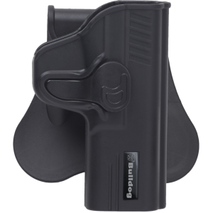 BULLDOG CASES Rapid Release RH Polymer Holster for Glock 19, 23 & 32 Gen 1 - 2 - 3 - 4 - 5 (RR-G19)