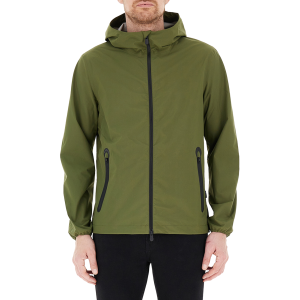 SAVE THE DUCK Men's Drop Hooded Rain Jacket (D32098M-DARK22-S)