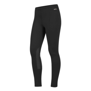 Kerrits KERRITS Kid's Fleece Lite II Knee Patch Black Solid Riding Tights (60559BLACK) - $79.00 at gritroutdoors.com