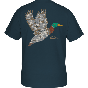 DRAKE Men's Mosaic Mallard T-Shirt (DT9821)
