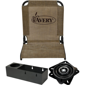 AVERY Quick-Set Boat Seat with Tray (1211)