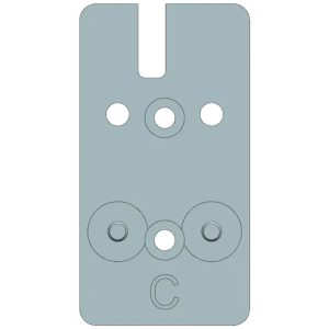 BERETTA 90 Series C-More Footprint Red Dot Optic Plate Kit (EUS03053)