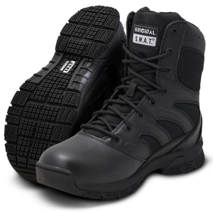 Original Swat ORIGINAL SWAT Men's Force 8in Side-Zip Black Boots (155201) - $57.99 at gritroutdoors.com