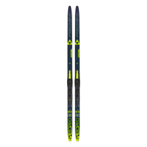 Fischer FISCHER Speedpro 60 Skate Junior Black/Yellow Nordic Skis Set with Tour Step-In Jr IFP Bindings (NV62526) - $219.00 at gritroutdoors.com