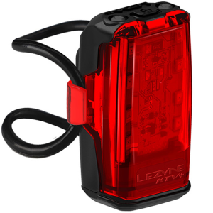 Lezyne Lezyne KTV+ Drive 75 Lumen Compact Rear Bike Light - Black - $38.99 at gritroutdoors.com