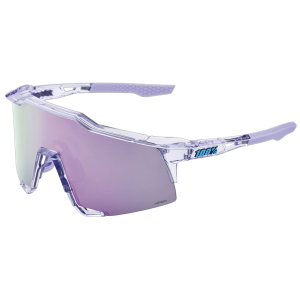 100% Speedcraft Polished Translucent Lavender/HiPER Lavender Mirror Lens Sunglasses (60007-00005)
