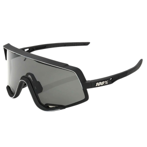 100% Glendale Soft Tact Black/Smoke Lens Sunglasses (60011-00000)