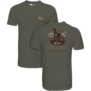 Drake DRAKE Standing Black Lab Short Sleeve T-Shirt (DT9654) - $34.99 at gritroutdoors.com