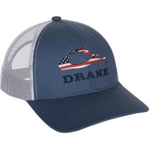 Drake DRAKE Men's Flag Logo Cap (DH4120) - $29.99 at gritroutdoors.com