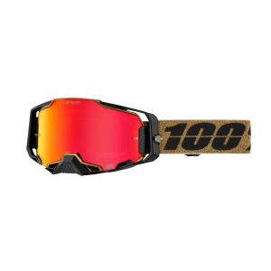 100% Armega Glory/HiPER Red Mirror Lens Protective Sport Goggles (50003-00012)
