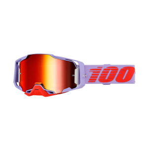100% Armega Fausto/Red Mirror Lens Protective Sport Goggles (50005-10049)