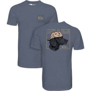 Drake DRAKE Waterfowl Back Cap Lab T-Shirt (DT9891) - $34.99 at gritroutdoors.com
