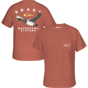 Drake DRAKE Waterfowl Retro Mallard T-Shirt (DT9857) - $34.99 at gritroutdoors.com