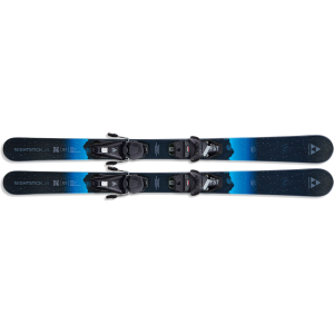 FISCHER Jr Nightstick 131-151 Blue Junior Alpine Skis Set with FJ7 GW CA Bindings (P20626+T80322)