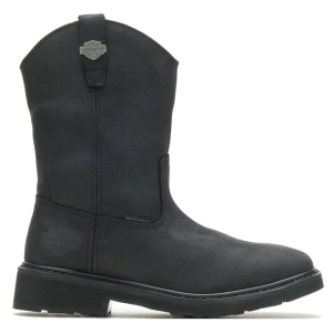 HARLEY-DAVIDSON Men's Altman Black/Black Waterproof Casual Boots (D93561)