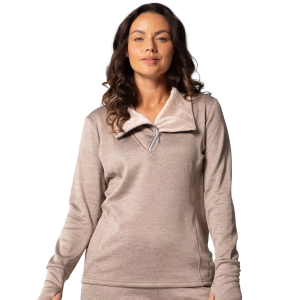 Hot Chillys HOT CHILLYS Women's La Paz Snuggle Scarf Moon Rock Zip-T (HC3510-842) - $162.95 at gritroutdoors.com