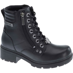 Harley-Davidson HARLEY-DAVIDSON Women's Inman Mills Black Boots (D83877) - $144.95 at gritroutdoors.com