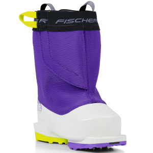 FISCHER Kids One Alpine Snow/Purple Ski Boots (U19026)
