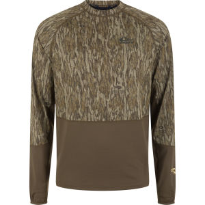 DRAKE Waterfowl BMF EST Offset 1.0 Crew - Bottomland
