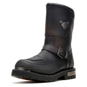 HARLEY-DAVIDSON Men's Shift Engineer Black Motorcycle Boot (D95115)