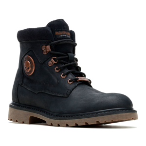 HARLEY-DAVIDSON Men's Badlands Skull Black Motorcycle Boot (D93928)