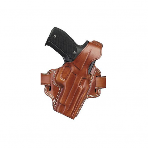 GALCO Fletch S&W L Frame High Ride Right Hand Leather Belt Holster (FL104)