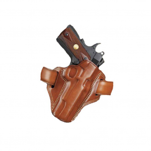 GALCO Combat Master S&W J Frame Right Hand Leather Belt Holster (CM158)