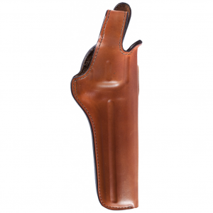 BIANCHI 5BHL Thumbsnap Tan Belt Holster For Colt/S&W Revolvers with 6.5