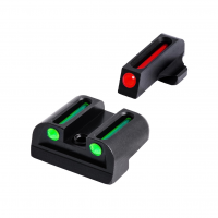 TRUGLO Brite-Site Fiber Optic Red, Rear Green Sig #8 Handgun Sights (TG131S1)