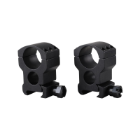 BURRIS Xtreme Tactical 1in Extra High Matte Black Rings (420183)