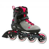 ROLLERBLADE Women's Macroblade 90 Neutral Grey/Paradise Pink Inline Skates (07100500A06)
