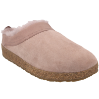 HAFLINGER Women's Snowbird Arch Support Shearling Leather Clogs