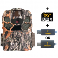 BROWNING TRAIL CAMERAS Strike Force Max HD Plus Trail Camera - 32GB SD Card and SD Card Reader Combos Available
