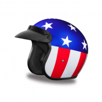 DAYTONA HELMETS D.O.T. Daytona Cruiser Helmet with Graphics