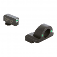 AMERIGLO Ghost Ring Green Tritium Night Sight Set For Glock Gen5 17,19,19X,26,45 (GL-5125)