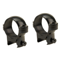 BURRIS Signature Zee Weaver 1in Medium Gloss Black Rings (420520)