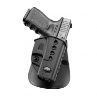 FOBUS Right Hand Roto Evolution Paddle Holster Fits Glock 17,19,22,23,31,32,34,35,Walther PK 380 (GL2E2RP)