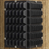 EQUI-ESSENTIAL 3-Pack Stall Corner Scratcher (470082BLK-ONE)