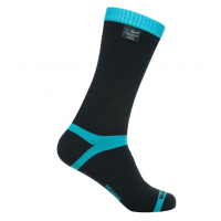 DEXSHELL Coolvent Aqua Blue Stripe Socks (DS628)