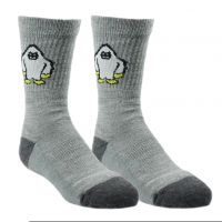KEEN Kid's Yeti 2-Pair Pack Gray Socks (3026-2PK)