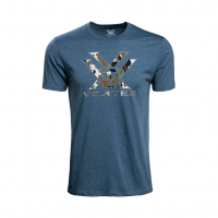 VORTEX Mens Camo Logo Short Sleeve T-Shirt